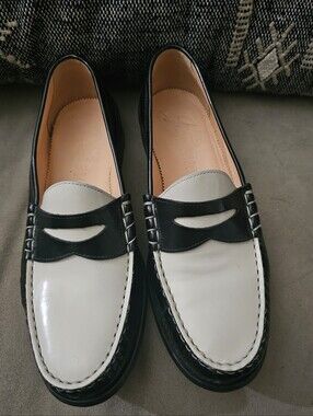 J. Crew Tuxedo Winona Loafers Sz 8